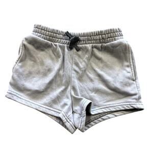 Violet Skye Garment Washed Gray Cotton Shorts Size Youth Medium